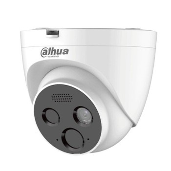 Cámara IP Dahua 4MP con Detección de Calor 10M, Micrófono y Bocina Integrados - Modelo DHI-HY-FT431LDP