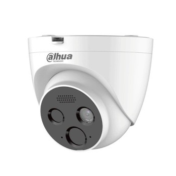 Cámara IP Dahua DHI-HY-FT431LDP - 4MP - 10M Detección de Calor - Micrófono y Bocina Integrados - Ethernet - DHI-HY-FT431LDP