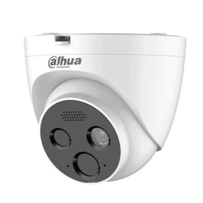 Cámara IP Dahua DHI-HY-FT431LDP - 4MP - 10M Detección de Calor - Micrófono y Bocina Integrados - Ethernet - DHI-HY-FT431LDP