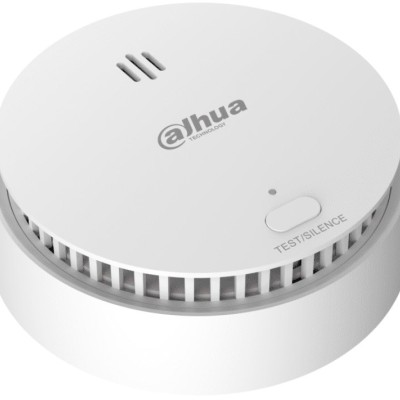 Detector de Humo Dahua DHI-HY-SA21A-W2 - Inalámbrico - Sensor Fotoeléctrico de Doble Cámara - Sirena Interna - 85dB - DHI-HY-SA21A-W2