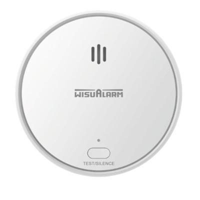 Detector de Humo Dahua WisuAlarm DHI-HY-SA30A-R8 - Inalámbrico - Interconectable - 85dB - DHI-HY-SA30A-R8