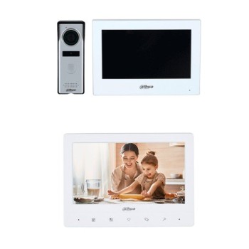 Kit de Videoportero Dahua con Monitor Táctil DHI-KTH01+DHI-VTH1020J