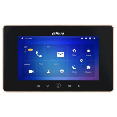 Monitor IP Touch Dahua VTH5221DS2 - 7" - 1024 x 600 - Wi-Fi - Ethernet - RS-485 - DHI-VTH5221D-S2