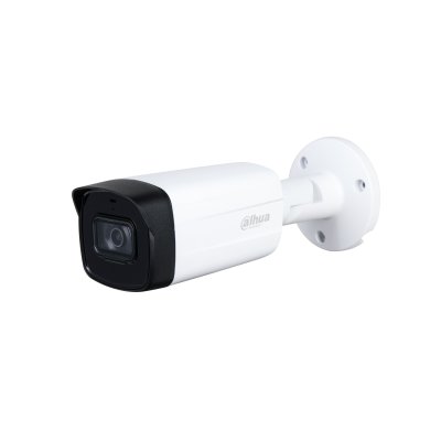 Cámara IP Dahua HAC-HFW1500TH-I8 - 5MP - Bala - Lente 3.6mm - IR 80M - Ethernet - HAC-HFW1500TH-I8