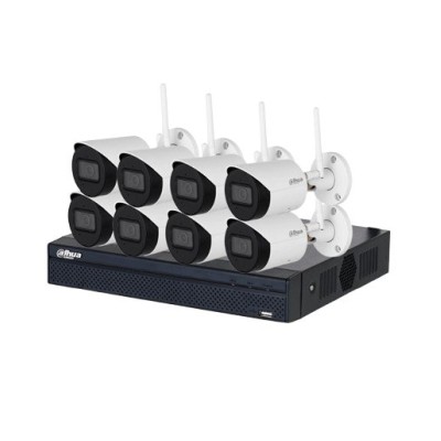 Kit de Vigilancia Dahua IPC-HFW1430DS-SAW - 8 Canales - 8 Cámaras Tipo Bala - IPC-HFW1430DS-SAW Kit de Vigilancia Dahua IPC-HFW1430DS-SAW - 8 Canales - 8 Cámaras Tipo Bala - IPC-HFW1430DS-SAW