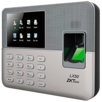 Control de Asistencia ZkTeco - Huella digital - 500 Usuarios - Administrador Vía Excel - LX50