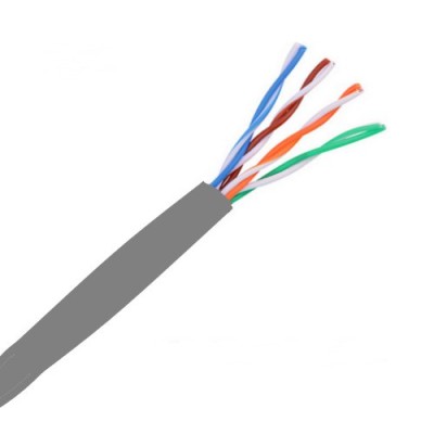 Cable UTP SAXXON OUTP5ECCA100G - Cat5e - 100 m - 4 Pares - Gris - OUTP5ECCA100G