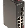 Switch Dahua PFS3110-8ET-96PAQFIB - 8 Puertos - PoE - 1 SFP - Incluye Transceptores de Fibra y Jumper de 2M - PFS3110-8ET-96PAQFIB