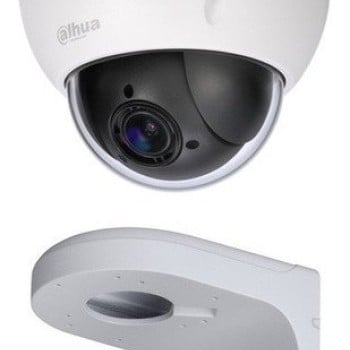 Cámara CCTV Dahua 2MP Domo con Brazo de Pared Modelo SD22204IGCPAK