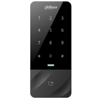 Lector de Tarjetas Dahua ASI1201E-D - Tarjetas MIFARE - Exterior - Negro - ASI1201E-D