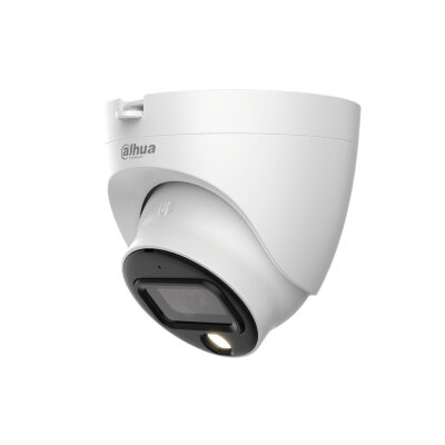 Cámara CCTV Dahua HAC-HDW1239TLQN-A-LED - 2MP - Domo - Lente Fijo 2.8mm - IR 20M - Micrófono - DH-HAC-HDW1239TLQN-A-LED-0280B