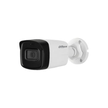 Cámara CCTV Dahua DH-HAC-HFW1500TLN-0280B-S2 - 5MP - Bala - Lente Fijo 2.8mm - IR 40M - DH-HAC-HFW1500TLN-0280B-S2