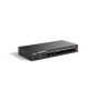 Switch Dahua SF1010LP - Fast Ethernet - 8 Puertos PoE+ - 2 Uplink - No Gestionado - DH-SF1010LP