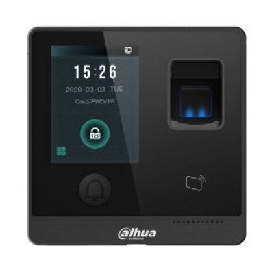 Lector Biométrico Dahua DHI-ASI1212F-D - Pantalla 2.8" - 3,000 Huellas - 30,000 Tarjetas - 30,000 Contraseñas - TCP/IP - DHI-ASI1212F-D