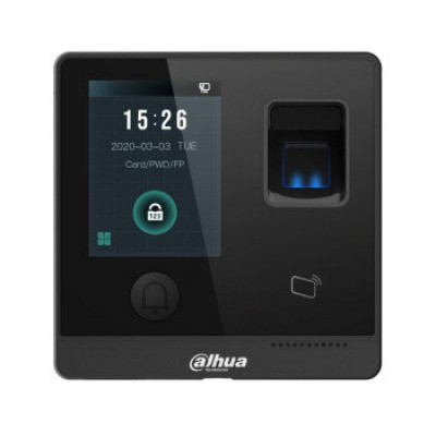 Lector Biométrico Dahua DHI-ASI1212F-D - Pantalla 2.8" - 3,000 Huellas - 30,000 Tarjetas - 30,000 Contraseñas - TCP/IP - DHI-ASI1212F-D