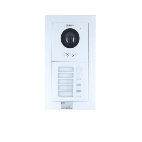 Frente de Calle Dahua 2MP para 5 Departamentos - Modelo VTO4202F-X SERIES