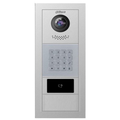 Fremte de Calle Dahua DHI-VTO42O2F-P - 2MP - Apertura con Tarjetas Mifare - Para Departamento o Fraccionamiento - VTO4202FX SERIES