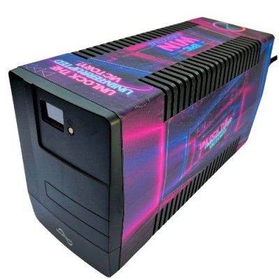 No Break DataShield KS 1500 PRO Gamer - 1500VA/900W - 8 Contactos NEMA 5-15R - Doble Conversión - LCD - KS-1500 No Break DataShield KS 1500 PRO Gamer - 1500VA/900W - 8 Contactos NEMA 5-15R - Doble Conversión - LCD - KS-1500