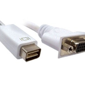 Adaptador BRobotix 104582 - Mini DVI a VGA - Macho/Hembra - 104582