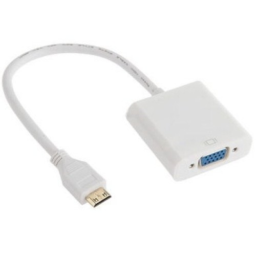 Convertidor HDMI a VGA Brobotix - Mini HDMI, Resolución 1080p, Modelo 110977 Convertidor HDMI a VGA Brobotix - Mini HDMI, Resolución 1080p, Modelo 110977