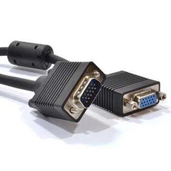 Cable BRobotix SVGA 309610 - Macho a Hembra - Negro - 309610