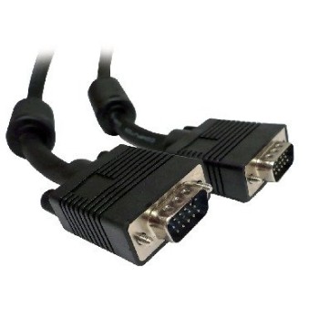 Cable BRobotix SVGA 531031 - 30 Mts - Macho - Macho - Negro - 531031