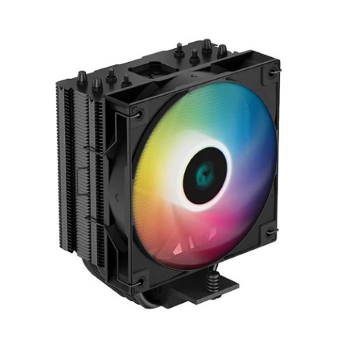 Disipador Deepcool AG400 BK ARGB - Ventilador 120mm PWM - 2000 RPM - Negro/Blanco - Modelo R-AG400-BKANMC-G-2