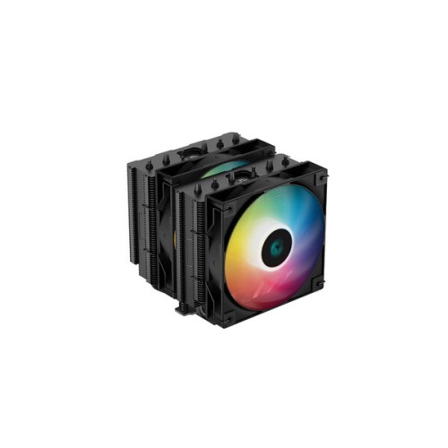 Disipador DeepCool AG620 BK Dual Ventilador 1850 RPM RGB Negro/Blanco Modelo R-AG620-BKANMN-G-2 Disipador DeepCool AG620 BK Dual Ventilador 1850 RPM RGB Negro/Blanco Modelo R-AG620-BKANMN-G-2