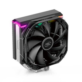 Disipador Deepcool AS500 - 4-Pines - 1200 RPM - RGB - Negro - R-AS500-BKNLMN-G Disipador Deepcool AS500 - 4-Pines - 1200 RPM - RGB - Negro - R-AS500-BKNLMN-G