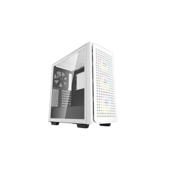 Gabinete Gamer DeepCool CK560 WH - Media Torre - ATX/E-ATX/Micro ATX/Mini-ATX - 3x Ventilador Frontal - Blanco - R-CK560-WHAAE4-G-1