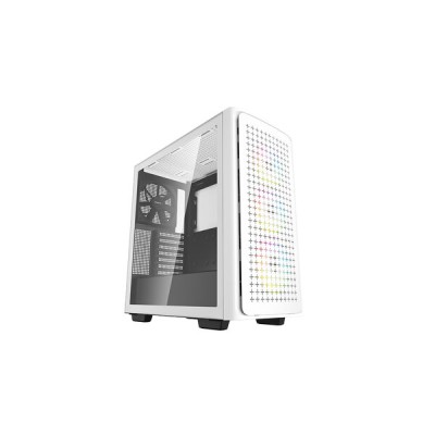 Gabinete Gamer DeepCool CK560 WH - Media Torre - ATX/E-ATX/Micro ATX/Mini-ATX - 3x Ventilador Frontal - Blanco - R-CK560-WHAAE4-G-1