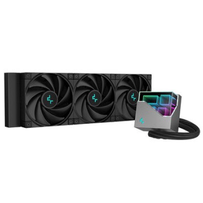 Enfriamiento Líquido DeepCool LT720 - 3 Ventiladores - 2250 RPM - RGB  - R-LT720-BKAMNF-G-1