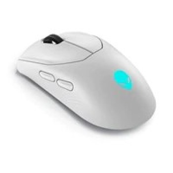 Mouse Gamer Dell Alienware AW720M - Inalámbrico - USB-C - Bluetooth - 8 Botones - RGB - Blanco - 570-ABNC