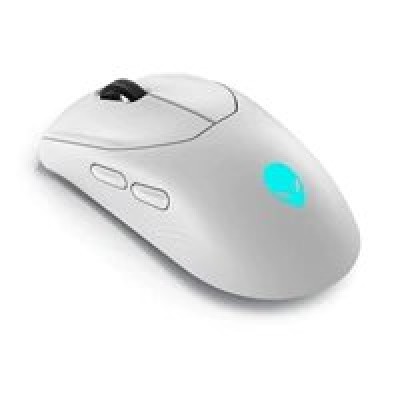 Mouse Gamer Dell Alienware AW720M - Inalámbrico - USB-C - Bluetooth - 8 Botones - RGB - Blanco - 570-ABNC