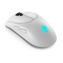 Mouse Gamer Dell Alienware AW720M - Inalámbrico - USB-C - Bluetooth - 8 Botones - RGB - Blanco - 570-ABNC