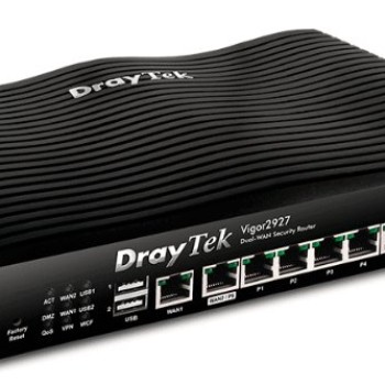 Switch Gestionado DrayTek VIGOR2927 - Gigabit Ethernet con Balanceador de Cargas