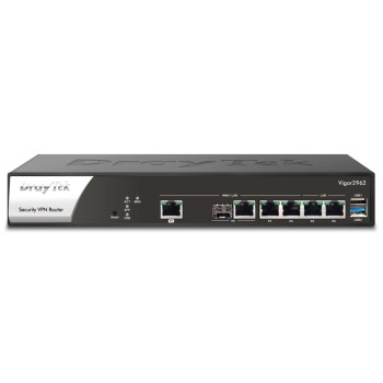Router DrayTek Vigor 2962 - 4x RJ-45 - Túnel VPN - VIGOR2962