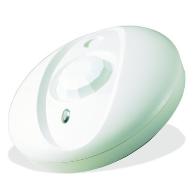 Sensor de Movimiento DSC -  PIR de Montaje en Techo  Bravo 5 360° -  Inalámbrico - Blanco - BV-500