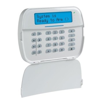 Teclado DSC Alámbrico con Pantalla LCD de 32 Caracteres y Transceptor Integrado Modelo HS2LCDRF9N