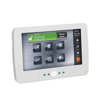 Teclado DSC HS2TCHPN - Alámbrico - 7" - Pantalla táctil - Lector de proximidad - HS2TCHP N