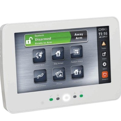 Teclado DSC HS2TCHPN - Alámbrico - 7" - Pantalla táctil - Lector de proximidad - HS2TCHP N