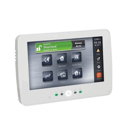 Teclado DSC Alámbrico 7 pulgadas Pantalla Táctil Lector Proximidad HS2TCHP N