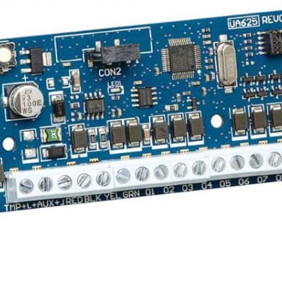 Módulo expansor DSC HSM2208 - Compatible con paneles de control Power Series Neo - HSM2208