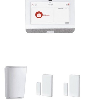 Kit de Seguridad DSC IQ4 PACK - Panel con 2 Contactos Magnéticos y Detector de Movimiento