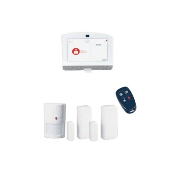 Kit de Alarma DSC QOLSYS IQ4 PACK - Panel QOLSYS IQP4005 - 2 Contactos Magnéticos - Detector de Movimiento - Llavero de 4 Botones - IQ4 PACK POWER