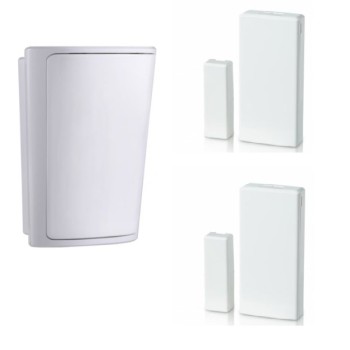 Kit de Seguridad DSC Power G Pack con 2 Contactos Magnéticos PG9303 y Sensor de Movimiento PG9914