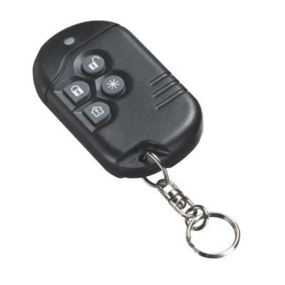 Llavero DSC PG9939 - Inalámbrico - 4 Botones - Negro - PG9939