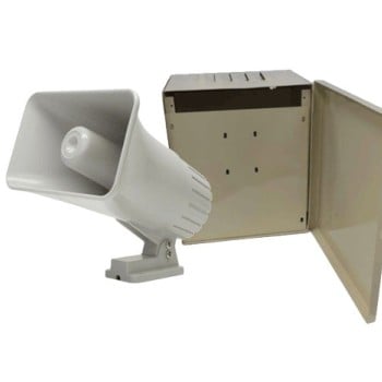 Sirena Exterior DSC 120dB 30W con Gabinete Modelo S30WGPAQTT