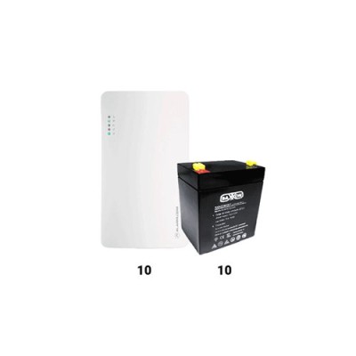 Kit de Alarma DSC SEM300 10 PACK - 10 Comunicadores SEM300 - 10 Baterías CBAT45AH - SEM300 10 PACK
