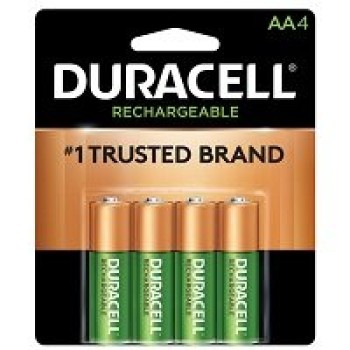 Pila DURACELL - AA - Recargable - 4 Piezas - 41333031156
